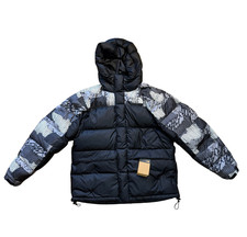 The North Face 1965 Retro Nuptse Herren Jacke Puffer Schwarz Camouflage M & L