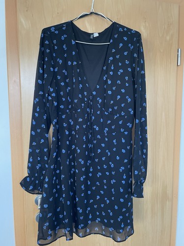 Kleid dunkelblau mit - dunkelblau,