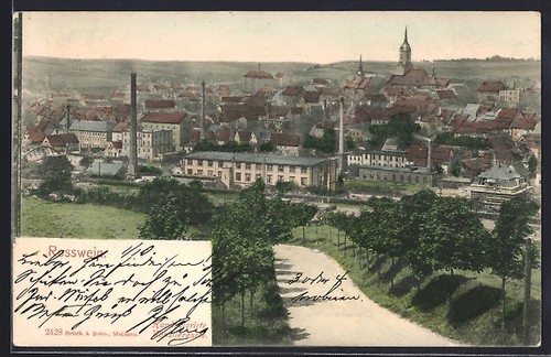 Rosswein stadtansicht mit - rosswein,,