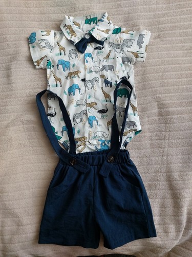 Süßes baby set hemd - set, body