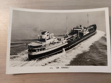 Foto Frachtschiff San Fernando 1952 GB Eagle Oil & Shipping Co ca. 14 x 9cm