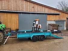 mobiles Sägewerk von Logosol, umfangreiches Zubehör, mit/ohne Tieflader