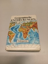 Original DDR Quartett/Kartenspiel "Geographische Entdeckungen" in OVP !