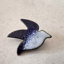 Vintage brosche vogel - vintage,