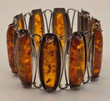 XXL Art Deco Bernstein Armband