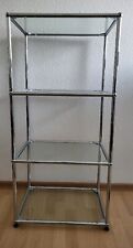 USM Haller Regal 3 Fächer Glasregal 50 er Breite Akten Regal Büro