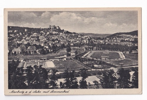 Marburg lahn 1957 ansicht mit - 1957:,