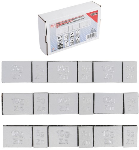 Bgs 100x auswuchtklebegewichte - 100x,