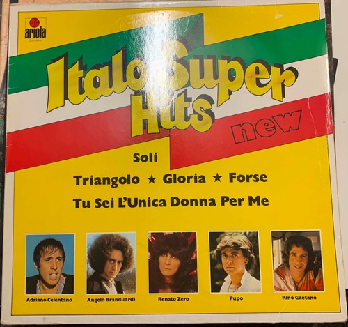 Vinyl new italo pop - italo,