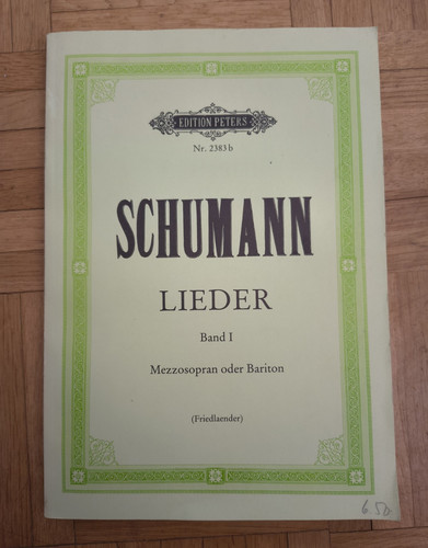 Edition peters robert schumann - edition,