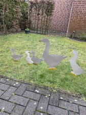 Garten Deko Figuren Gänsen