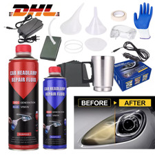 300g+800g Scheinwerfer Profi Aufbereitungsset / Bedampfen / Reparatur/ Bedampfer