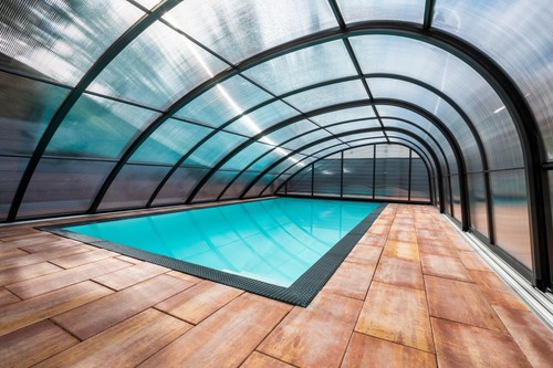 Poolüberdachung