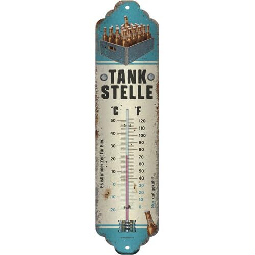 Nostalgic art thermometer - -,