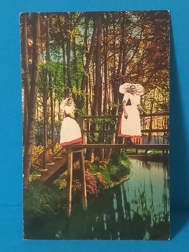 Postkarte bank spreewald - ak, im