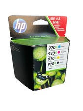 4er SET Original HP 920XL / HP