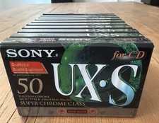 5x  Sony UX-S 50 TYPE II BLANK
