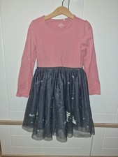 Kleid Tüllkleid Katzenmotiv 128 von Topolino