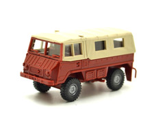 1:87 (H0) - Roco 1703  Steyr Puch 4x4 Pinzgauer / rotbraun