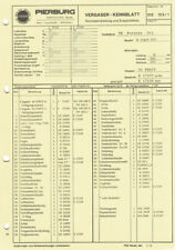 Datenblatt Einstellen Ersatzteile Solex 40 PDSIT Vergaser - Porsche 914