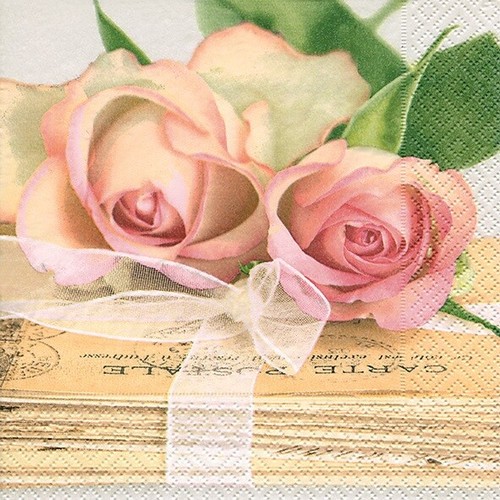 Servietten love letter - 20,