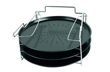 4 tlg. Pizzabackset Pizzablech