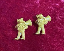 Lurchi Figuren gelb ca 70er