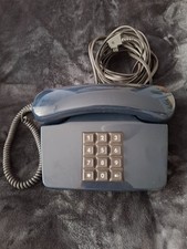 Post Tel 01  Tastentelefon , dunkenblau, AE-Stecker, Telekom, 8m Kabel