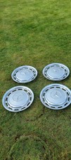 Original Mercedes 14 Zoll Radkappen W123 W109 W110 W111 906 Silber  4 Stück