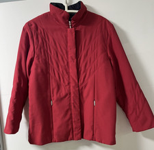 Winterjacke Damen rot ohne Kapuze