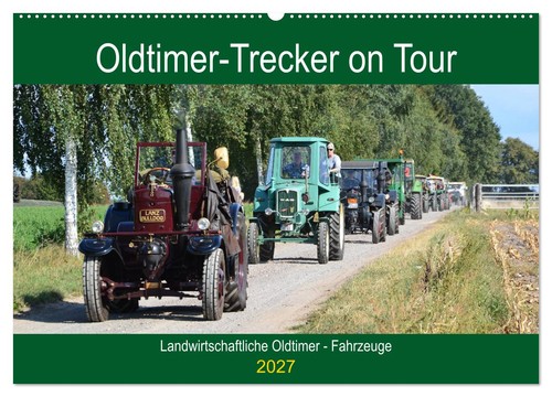 Oldtimer trecker tour - on,