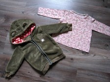 Plüsch-Kapuzenjacke mit Ohren