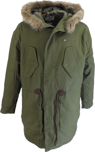 Lambretta herren parka - parka, khaki