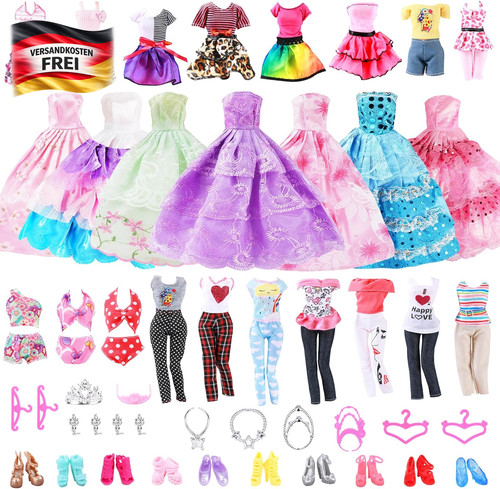 Puppen kleidung set teile - 32,