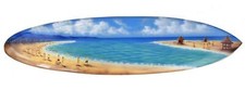 Strand Surfboard 100cm Deko