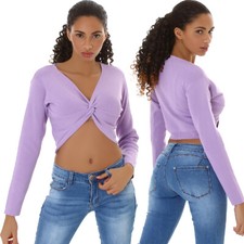 Damen Bolero Top Pullover
