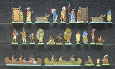 25 Zinnfiguren Indianer