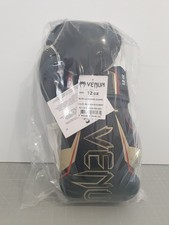 Venum Boxhandschuhe Elite 2.0 Black/Gold/Gray Grösse 12oz (04260-603)