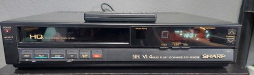1987 vintage head sharp vcr - vintage,