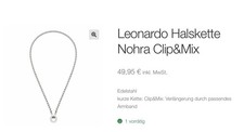 Leonardo Jewels Halskette