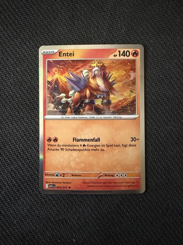 Entei 025 217 erhabene - entei, helden