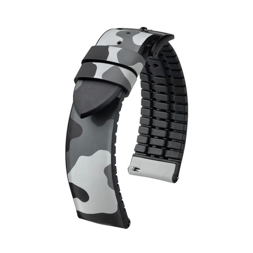 Uhrenarmband grau gummi - grau,,