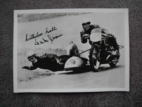 Autogrammkarte bmw rs - autogrammkarte, ak