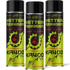 3x Syprin Fahrrad Kettenreiniger - Reinigung & Schutz Kettenspray - 500ml