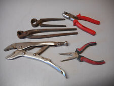 5 x Zange Kombizange Feststellzange Flachrundzange Beißzange Knipex und andere
