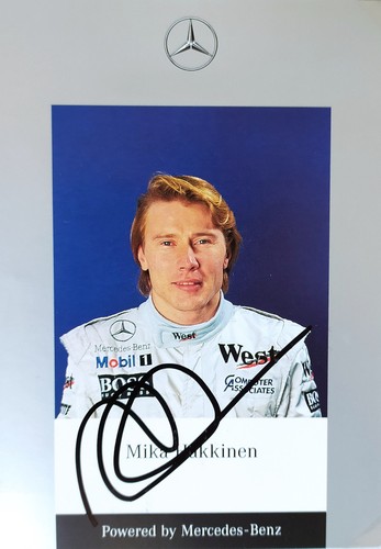Formel autogramm mika - 1,,