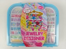 OUTLET Kreative Schmuck Bastelset – Perlen, Accessoires im tragbaren Koffer