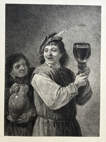 Gravure eau forte david - forte,