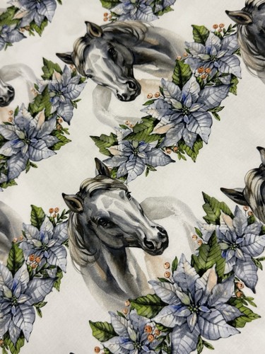 Pferde blaue blumen - cm,
