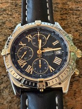 Breitling Crosswind Racing Stahl-Gold in Schwarz